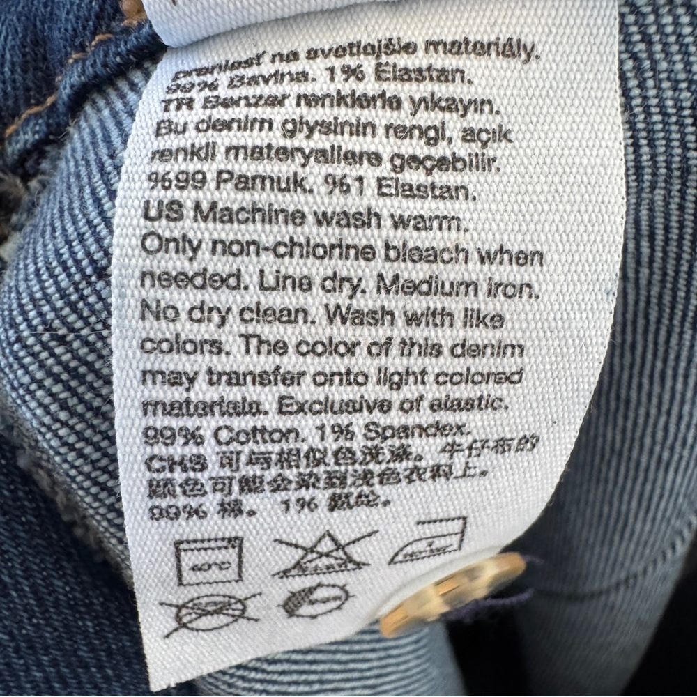 Stockholm Atelier & Other Stories Womens Flared Jeans Blue Sz EUR 40 Western - Picture 4 of 12